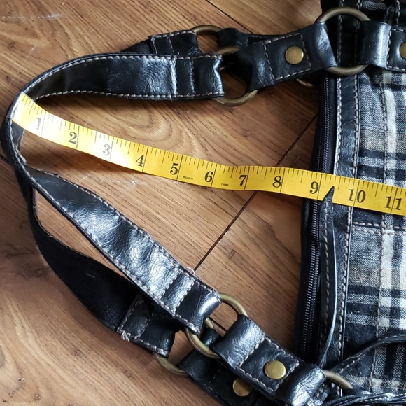 Fossil plaid shoulder bag - Picture 6 of 8